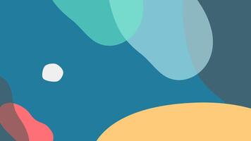 a colorful abstract background with a yellow and blue dot vector