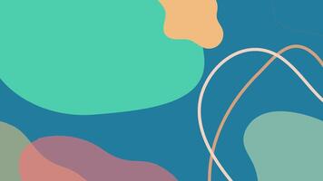 a colorful abstract background with lines and shapes vector