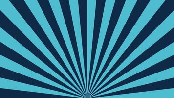 a blue and black background with a sunburst pattern vector
