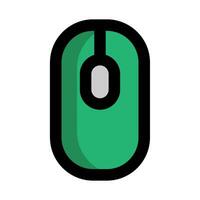 Mouse flat icon. electronic technology, computers, devices. suitable for interfaces, websites, UI and mobile apps. vector