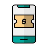 Price flat icon. online shop, discounts, coupons and tickets. suitable for interfaces, websites, UI and mobile applications. vector