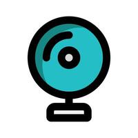 Webcam icon. technology, cctv, , security, electronics. suitable for interfaces, websites, UI and mobile applications. vector