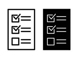 checklist icon design vector