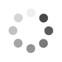 Dotted Gradient Loading Update Round Symbol Icon vector