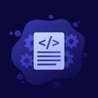 code optimization icon, design vector