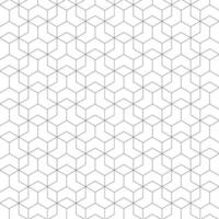 Polygon Geometric Linear Black White Decorative Pattern Background vector
