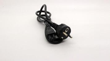 Power cable and notebook adapter photo