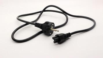 Power cable and notebook adapter photo