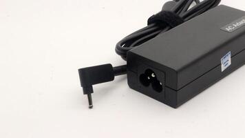 Power cable and notebook adapter photo