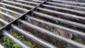 gutter bridge made of long iron photo