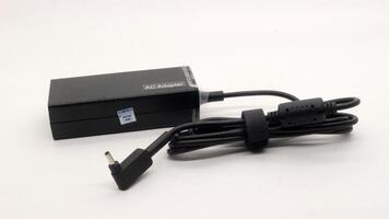 Power cable and notebook adapter photo