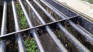 gutter bridge made of long iron photo