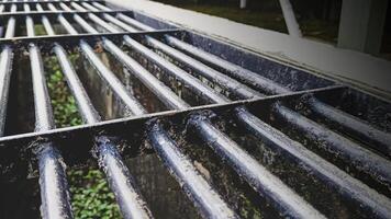 gutter bridge made of long iron photo