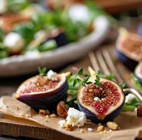 Fig and Goat Cheese Salad photo