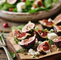Fig and Goat Cheese Salad photo