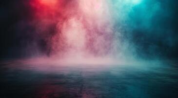Stage Lights and Smoke photo