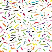 flying ribbon background with colorful vector