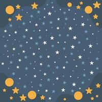 outer space background vector