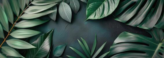 Tropical Leaf Background photo