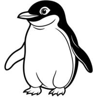 Chinstrap Penguin smiles icon vector