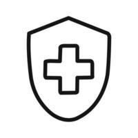 dermatologically tested icon linear graphics set vector