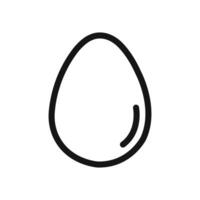 egg free icon linear graphics set vector