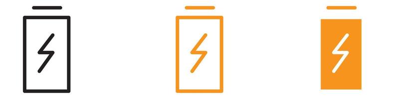 Battery Icon for Power Management vector