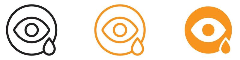 Tearful Crying Icon Expressing Emotions for Messaging Apps and Social Media Versatile Symbol for Sadness and Emotional Communication vector