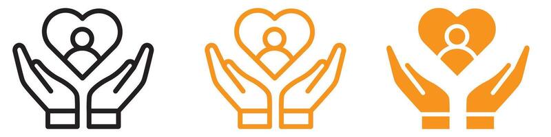Comprehensive Customer Care Icon Representing Excellent Service and Support Vital for Business Communication and Client Interaction vector
