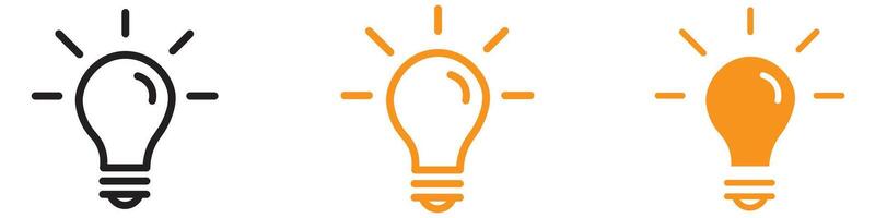 Energy-Efficient LED Light Bulb Icon for Green Energy and Lighting Graphics Essential for Representing LED Technology and Sustainable Lighting vector