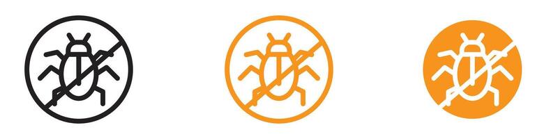 Preventative Pest Control Icon for Home and Garden Graphics Perfect for Representing Pest Control Services and Prevention vector