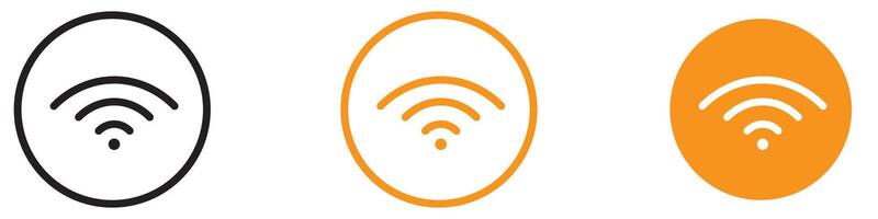 Connectivity Signal Icon for Communication and Technology Graphics Essential for Representing Signal Strength and Connectivity vector
