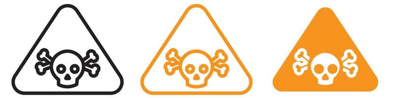 Hazardous Toxic Product Icon for Safety and Environmental Graphics Essential for Representing Dangerous Chemicals and Hazardous Materials vector