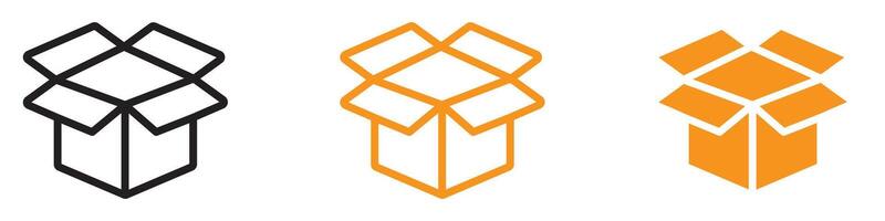Organized Unpack Icon for Travel and Moving Graphics Ideal for Representing Unpacking and Settling In vector