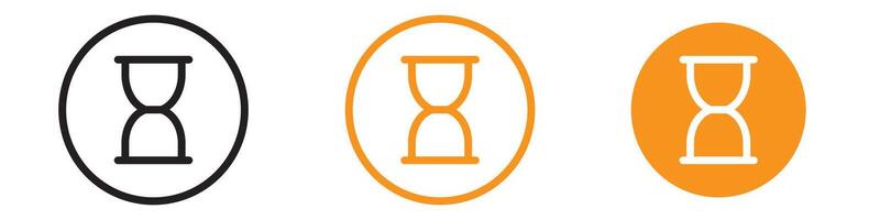 Historical Sand Clock Icon for Time Measurement and Antiquity Graphics Perfect for Representing Hourglasses and Timekeeping vector