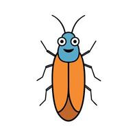 Click Beetle bug looks icon vector