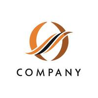 Creative and Elegant Abstract Minimalistic Logo Design for any Brand, Company vector