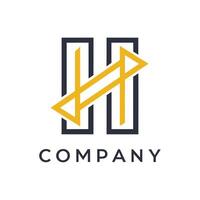 Creative and Elegant Abstract Minimalistic Logo Design for any Brand, Company vector