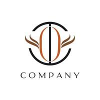 Creative and Elegant Abstract Minimalistic Logo Design for any Brand, Company vector