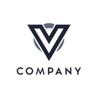 Creative and Elegant Abstract Minimalistic Logo Design for any Brand, Company vector