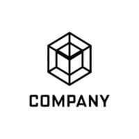 Creative and Elegant Abstract Minimalistic Logo Design for any Brand, Company vector