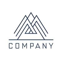 Creative and Elegant Abstract Minimalistic Logo Design for any Brand, Company vector