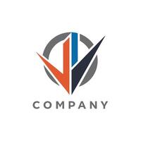Creative and Elegant Abstract Minimalistic Logo Design for any Brand, Company vector