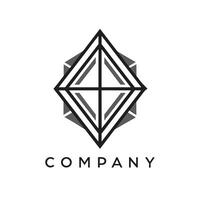 Creative and Elegant Abstract Minimalistic Logo Design for any Brand, Company vector