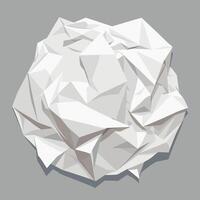 Paper texture background. Crumpled paper texture. Paper type. vector