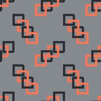 Seamless pattern with geometric shapes. Abstract drawing in the form of squares. vector