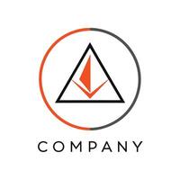 Creative and Elegant Abstract Minimalistic Logo Design for any Brand, Company vector