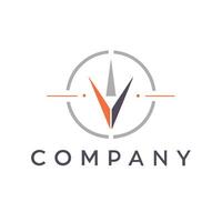 Creative and Elegant Abstract Minimalistic Logo Design for any Brand, Company vector