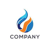 Creative and Elegant Abstract Minimalistic Logo Design for any Brand, Company vector