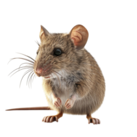Mouse isolated on transparent Background Generative-AI png